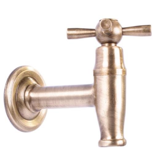 zahradny bronzovy kohutik hadica mosadz vodny zdroj studnicka odtok vody zahradny kohutik zahrada mediteransky klasicky kohutik.jpg